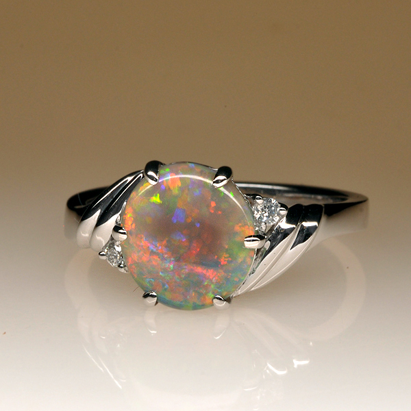 Opal Engagement Ring Setting